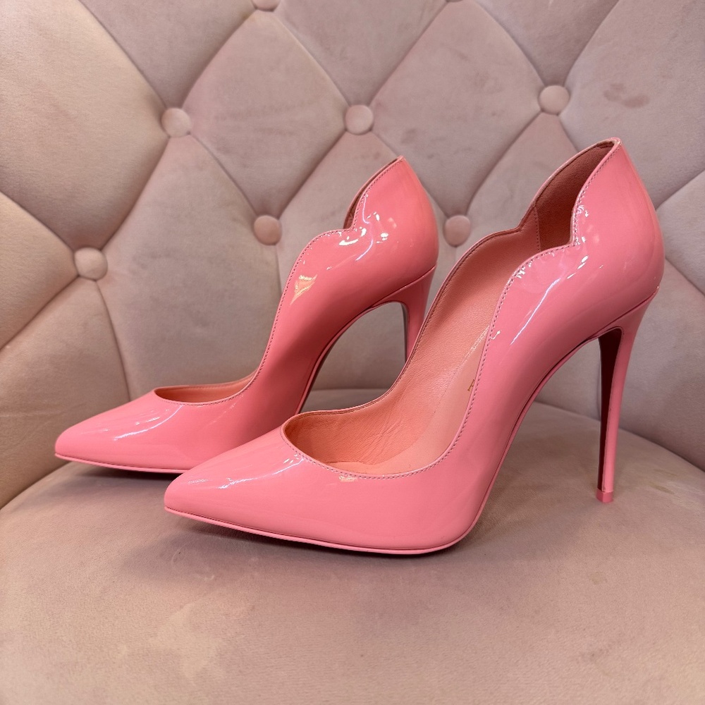 Christian Louboutin Red Bottoms Pink Hot Chick size 36 NEW